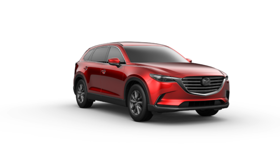 red Mazda CX-9 model photo