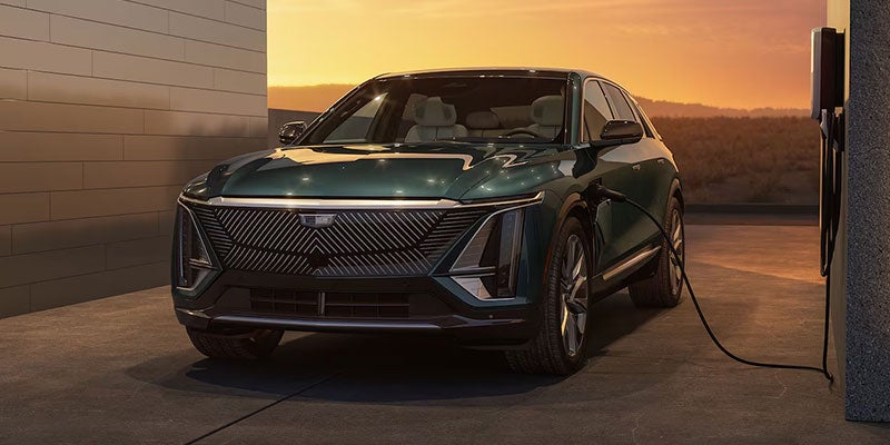2024 Cadillac Lyriq charging