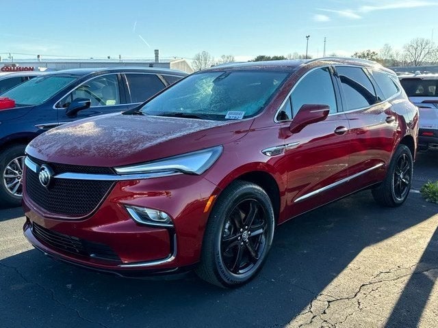 A red 2024 Buick Enclave.