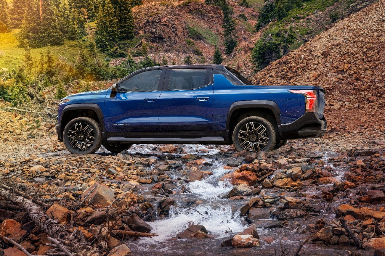 The 2024 Chevrolet Silverado EV, Chevrolet's all-new fully-electric pickup.