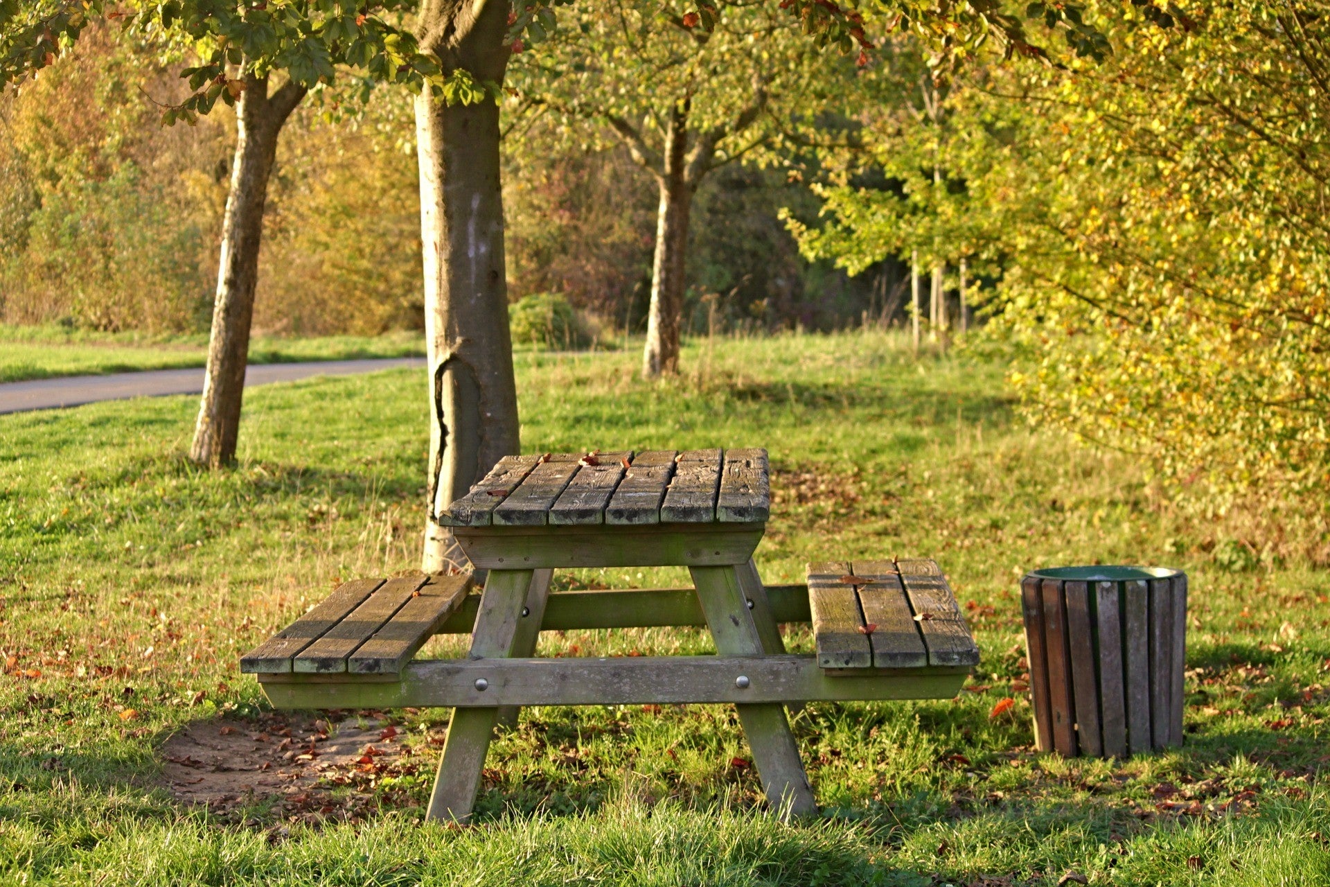 picnic table