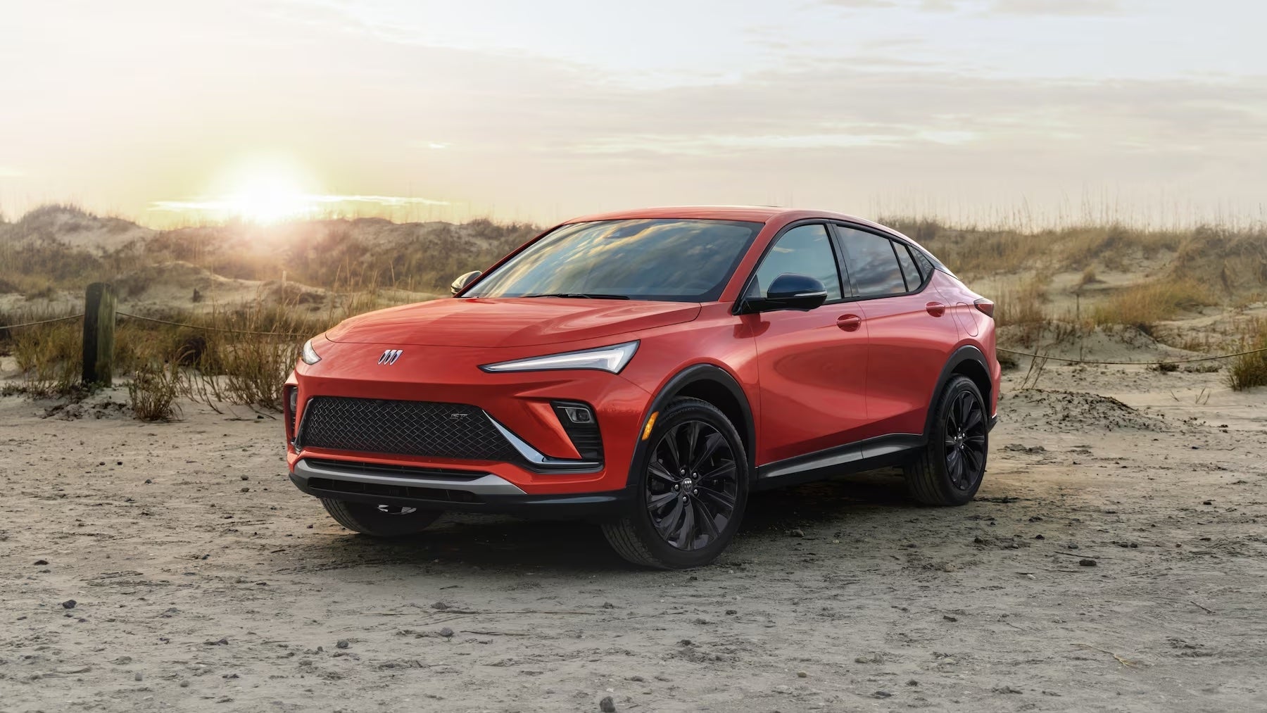 The 2024 Buick Envista Sport Touring in red