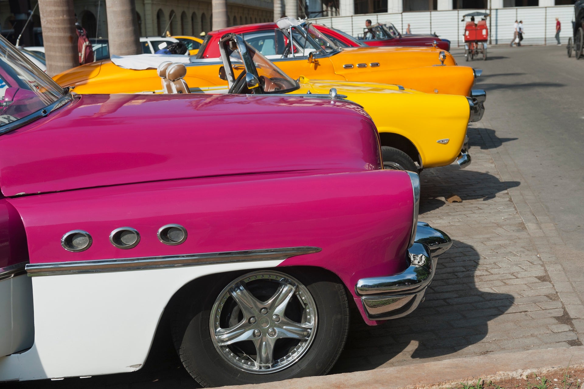 old american car in Havana, Cuba