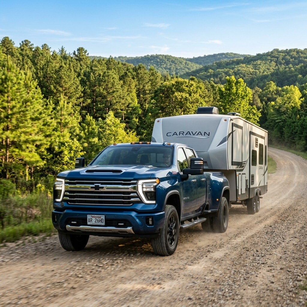 chevy silverado hd hot springs towing camper