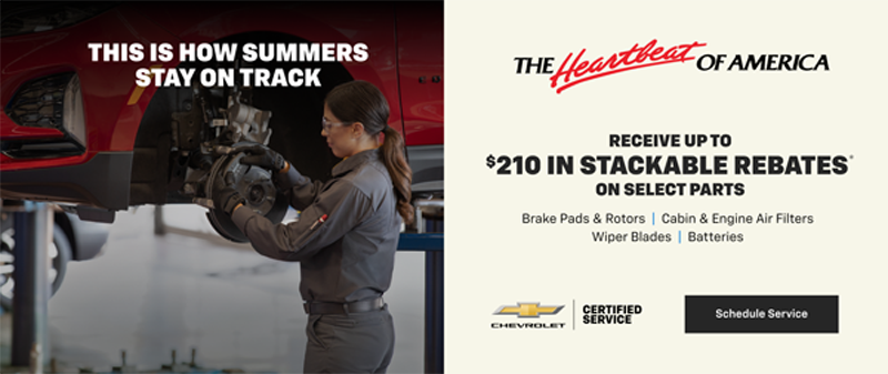 Chevrolet Summer Service Event