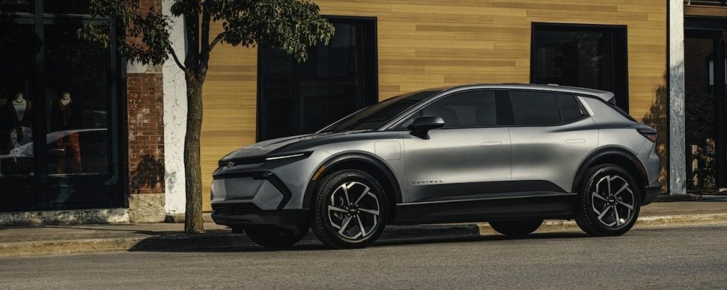 the 2026 Chevrolet Equinox EV