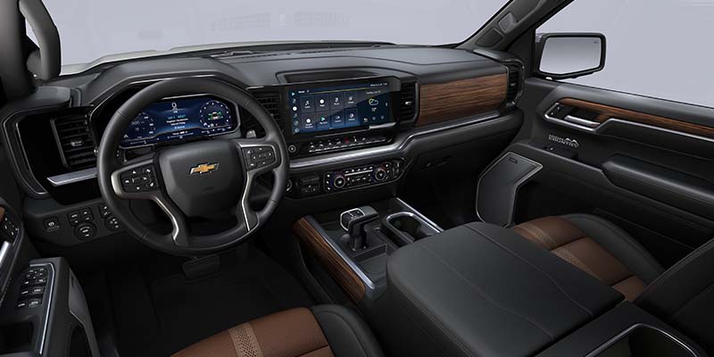 Chevy Silverado interior