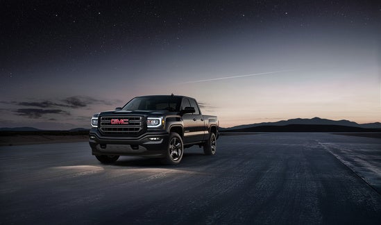 GMC Truck at night