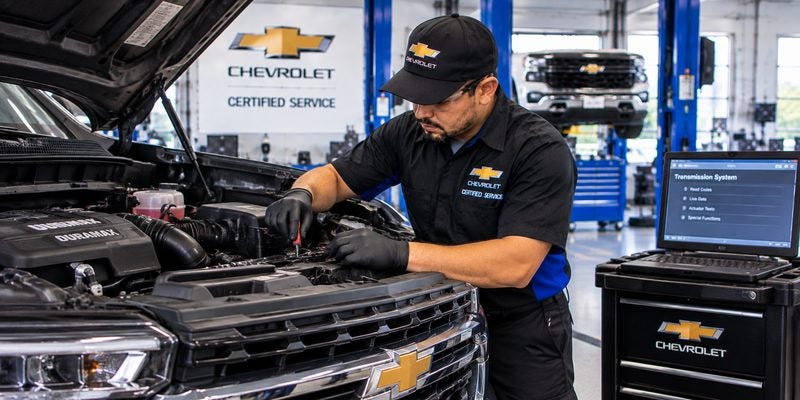 Chevrolet transmission service at Diamond Chevrolet of Banning
