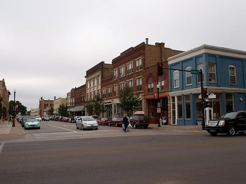 Grand Forks Main Avenue Street View