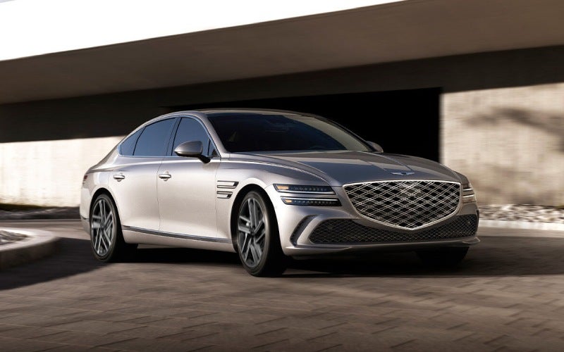 How Does Lane Following Assist 2 Work on the 2026 Genesis G80 for Drivers around Birmingham, MI?