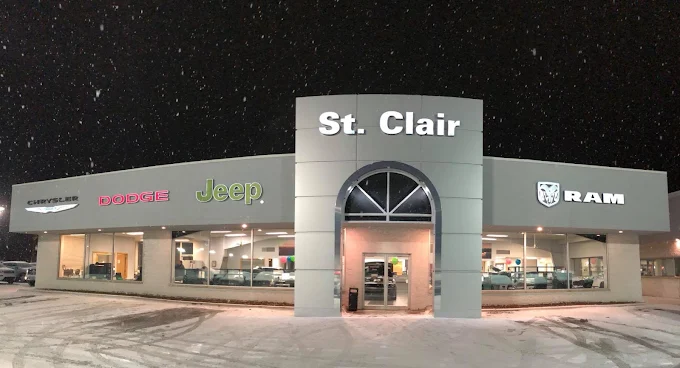 The front facade of our Jeep dealership