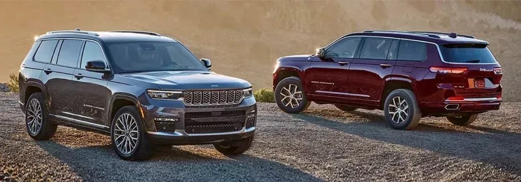 Grand Cherokee Overland vs. Summit