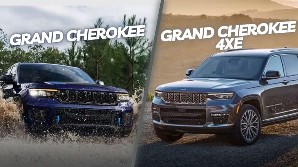 2024 Grand Cherokee vs 2024 Grand Cherokee 4xe