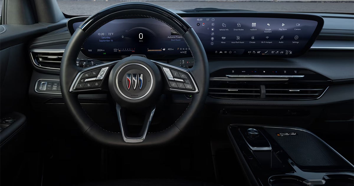 2026 Buick Enclave ST trim interior featuring unique premium cabin design and materials