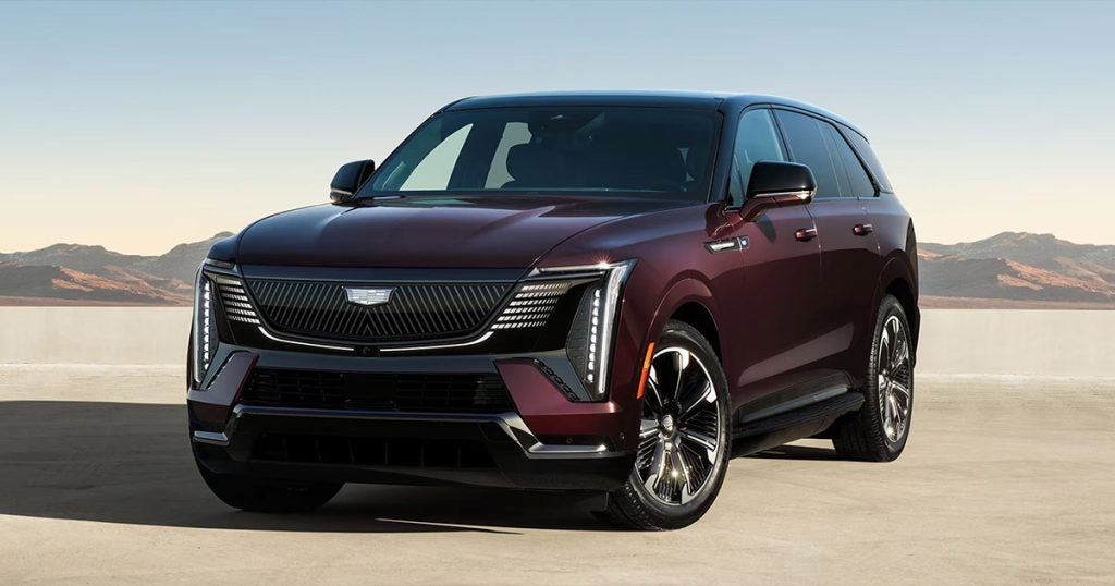 2026 Cadillac Escalade sitting in the desert.