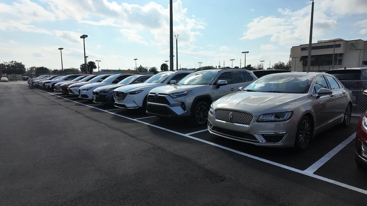 Used cars for sale at Florida Preowned dealership on West Colonial Drive in Orlando, FL