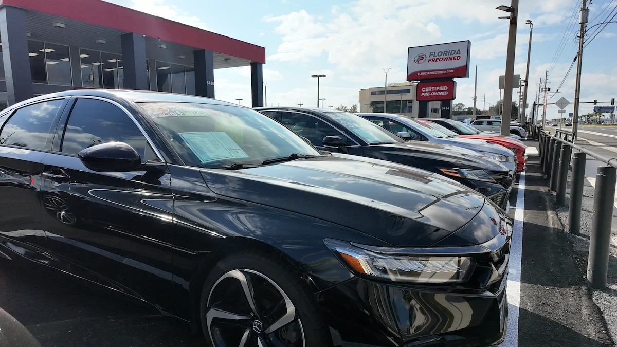 Used car dealers in Orlando, FL — Florida Preowned FP Certified inventory with 125-point inspection, $0 hidden dealer fees, free CARFAX, and the FP Reconditioning & Protection Package