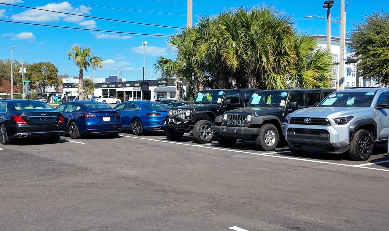 Used Jeep Wranglers for sale near me in Orlando at Florida Preowned — 125-point inspected, free CARFAX, 3450 West Colonial Drive