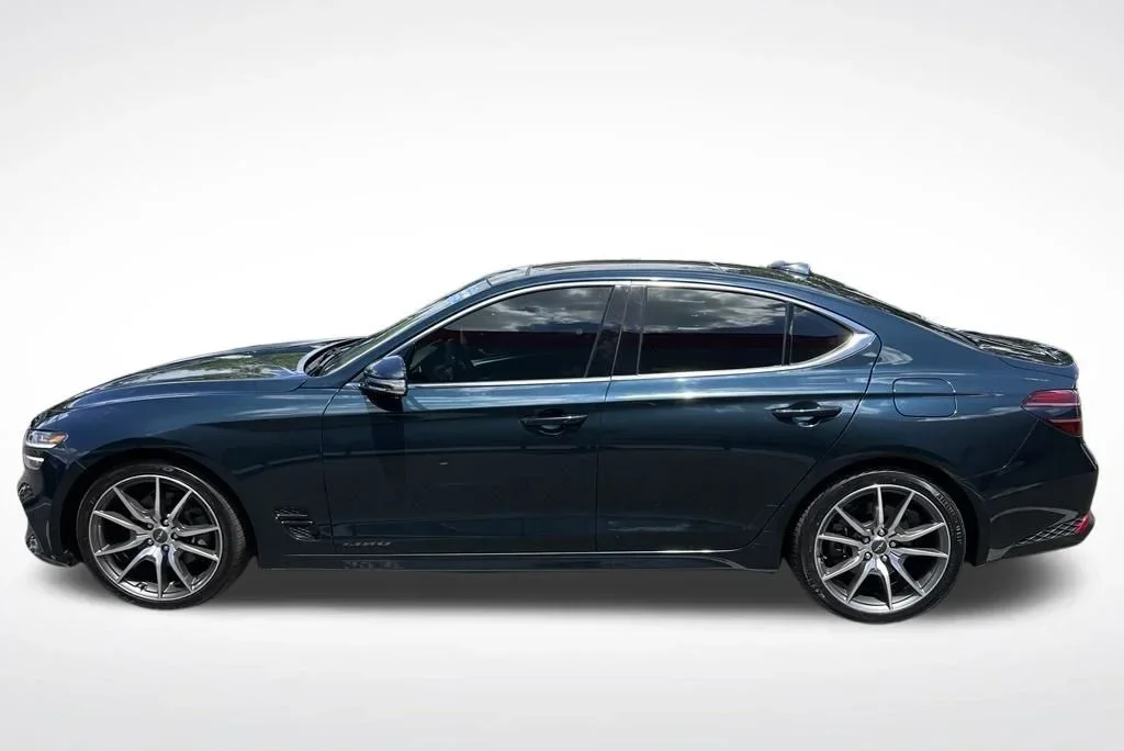 Genesis G70 in Orlando at Florida Preowned — rear-drive luxury sport sedan, 125-point inspected, 3450 West Colonial Drive
