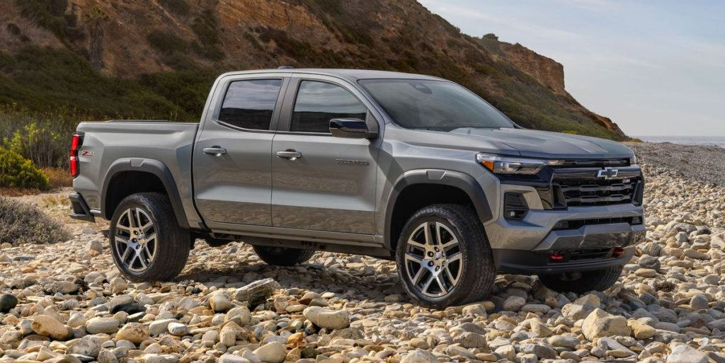 Grey 2023 Chevrolet Colorado