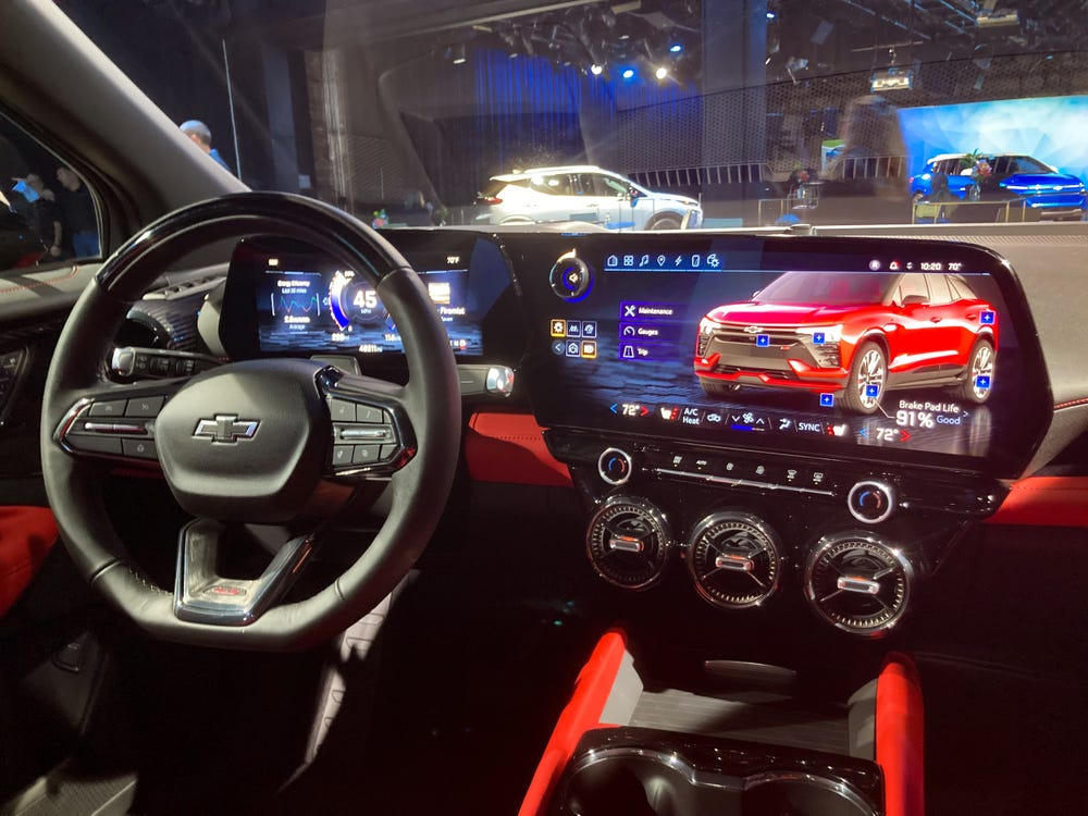2024 Chevrolet Blazer EV infotainment