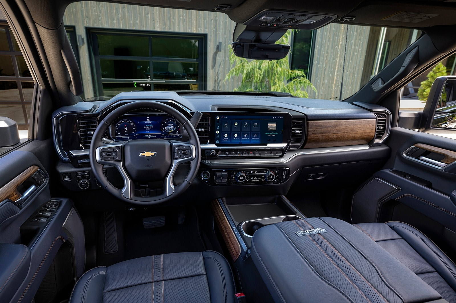 2024 Silverado HD ZR2 interior