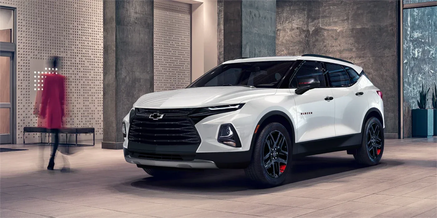 2023 White Chevrolet Blazer
