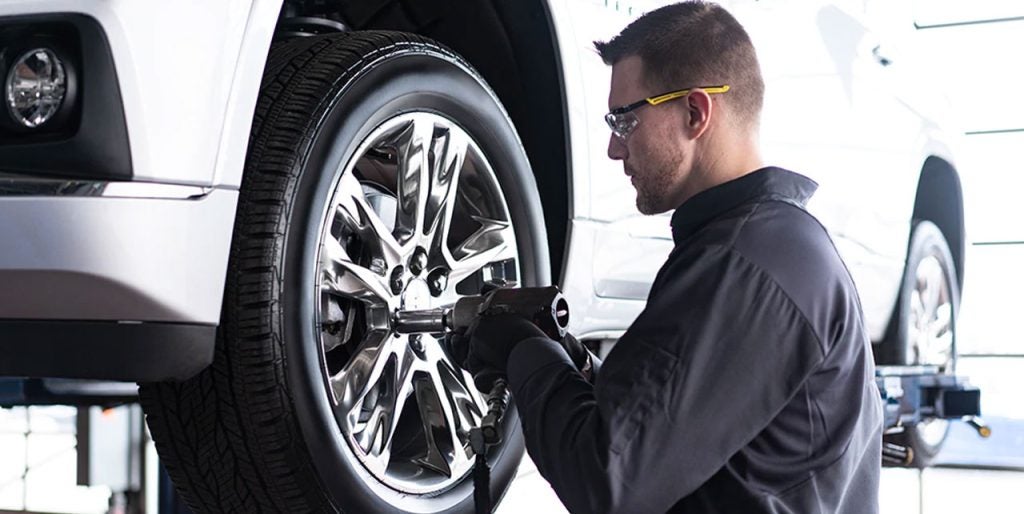 Certified Chevy Tire Rotation in Vicksburg