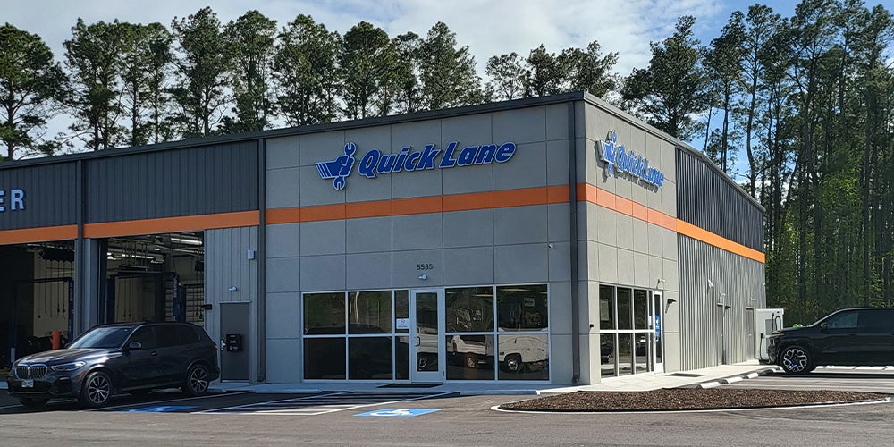 Auto service at Quick Lane of Morehead City