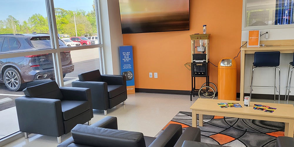 Customer amenities at Quick Lane of Morehead City