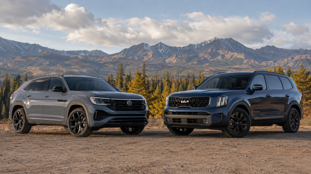 2026 Volkswagen Atlas Cross Sport vs Kia Telluride