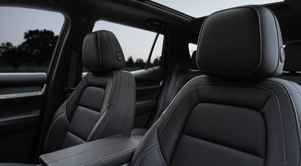 Seating in a 2025 GMC Terrain Elevation.