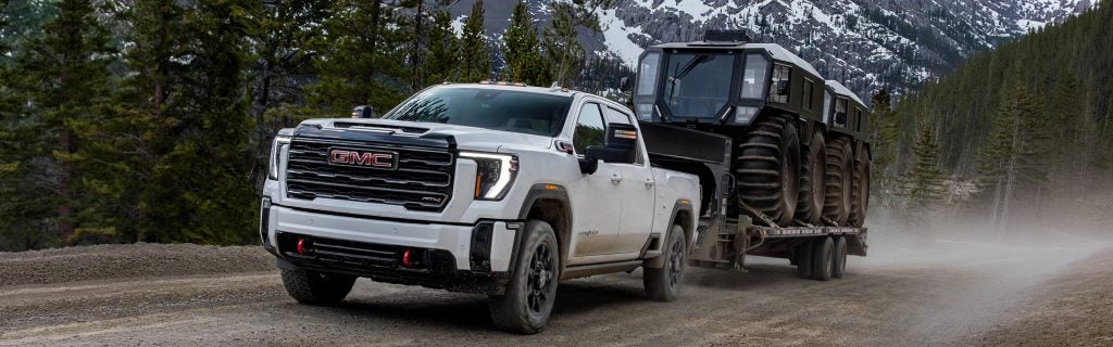 2026 GMC Sierra 3500 heavy duty truck showcasing powerful and advanced towing capability