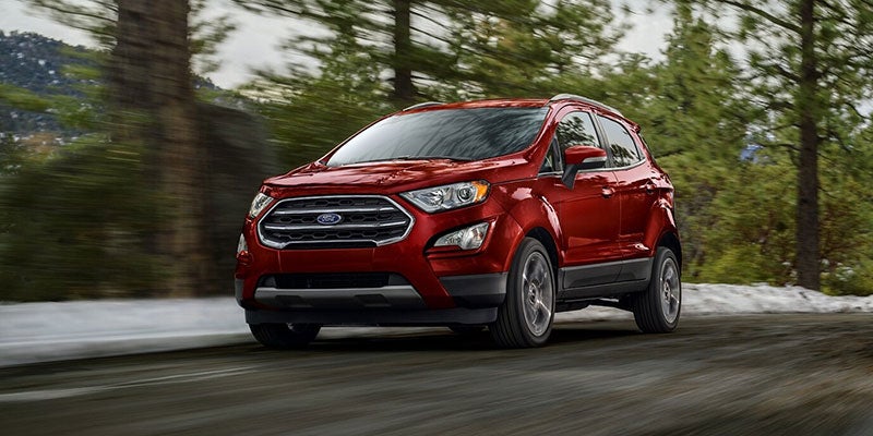 Specs for the Ford EcoSport