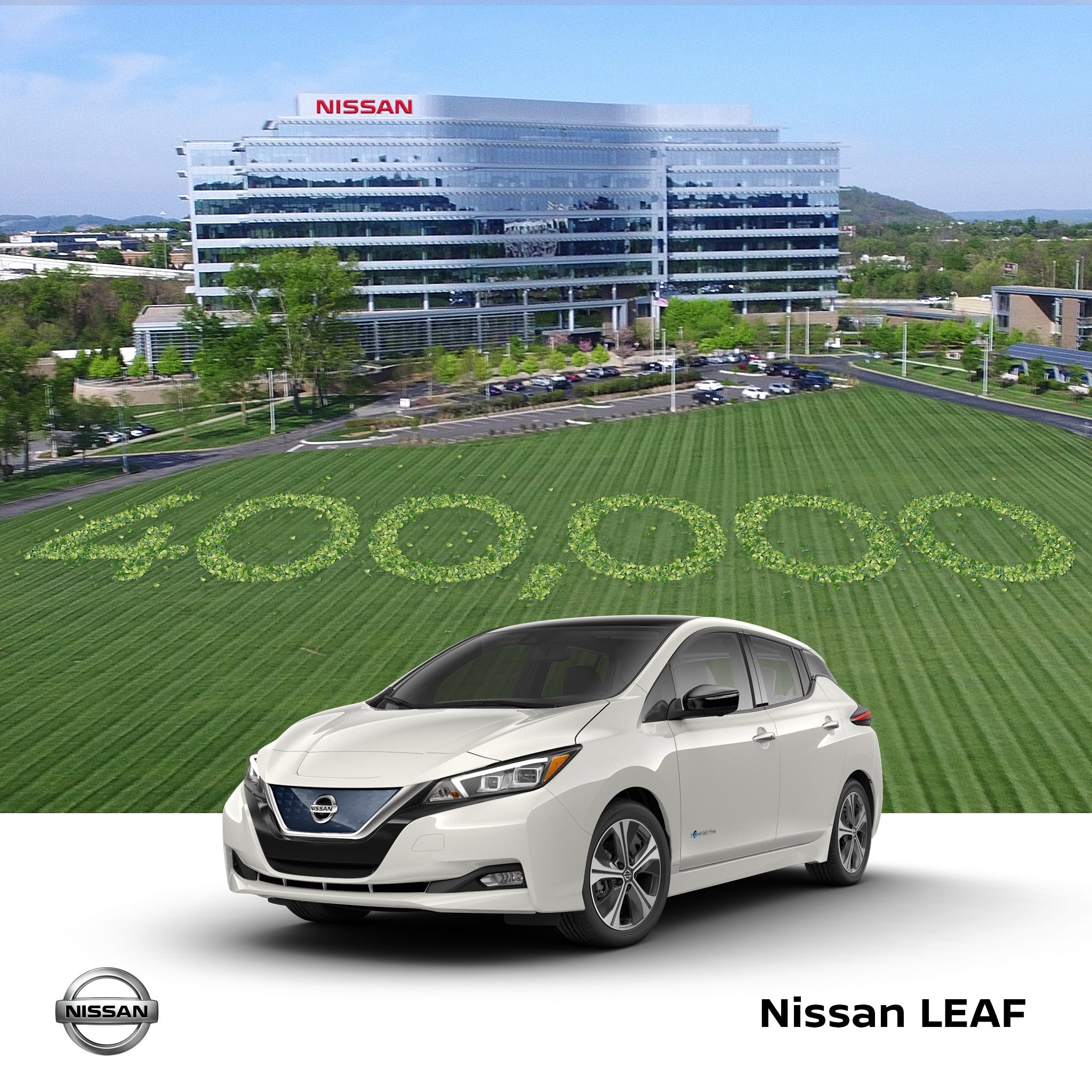 Leaf Madness! The Nissan LEAF became the first electric car in history to surpass 400,000 sales
