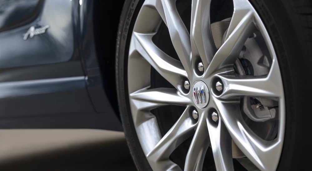 Wheel on a 2024 Buick Encore GX Avenir