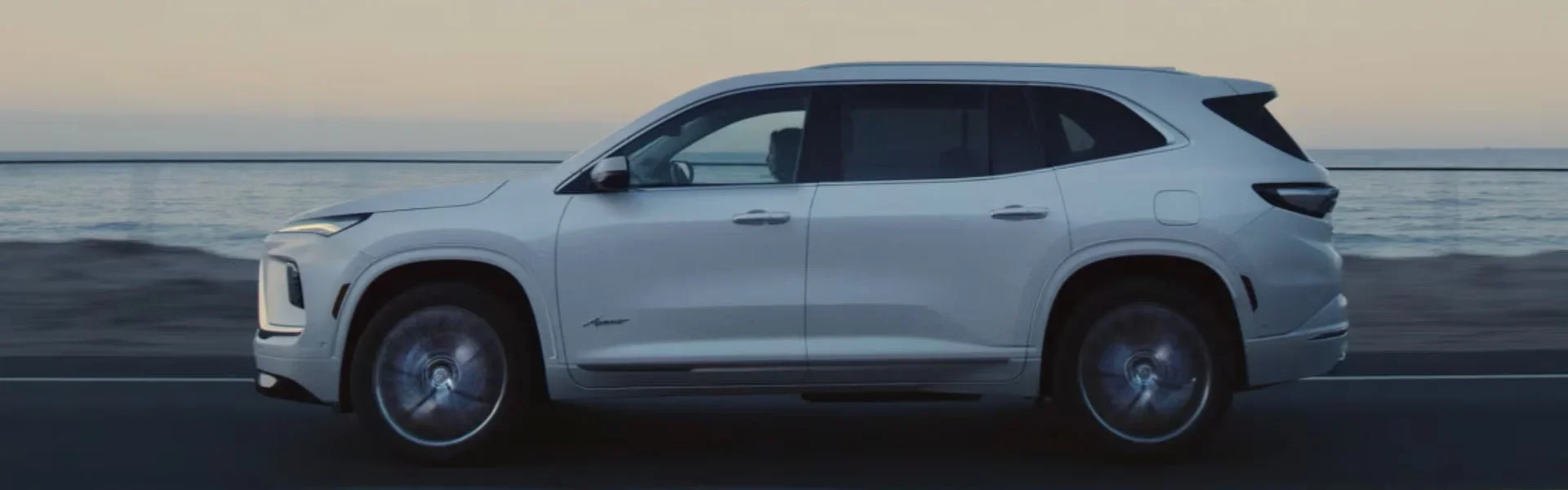 2026 Buick Enclave SUV parked outdoors showcasing its front three-quarter exterior design