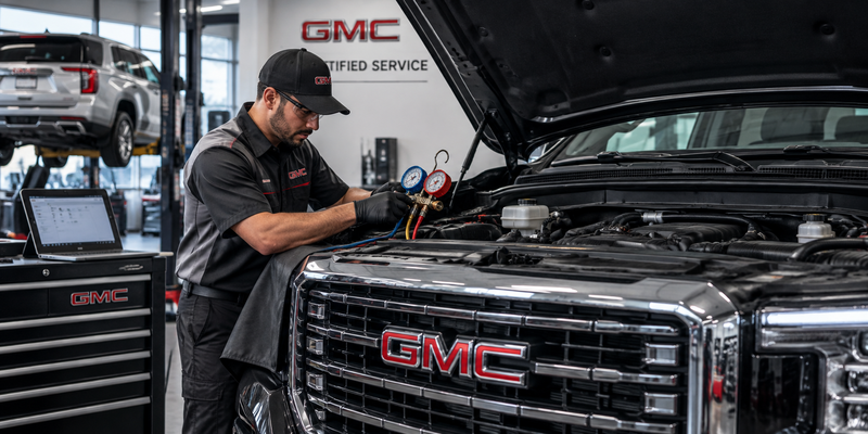 GMC air conditioning service at Diamond GMC of Banning