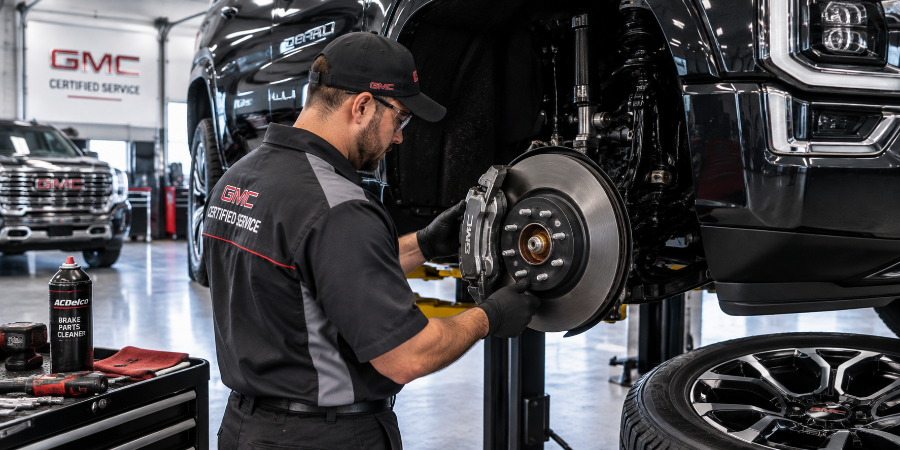GMC brake system component visual 1