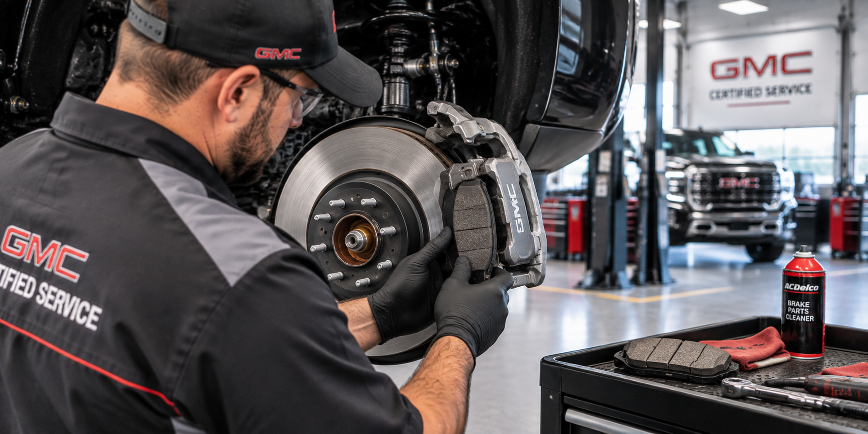 GMC brake system component visual 3