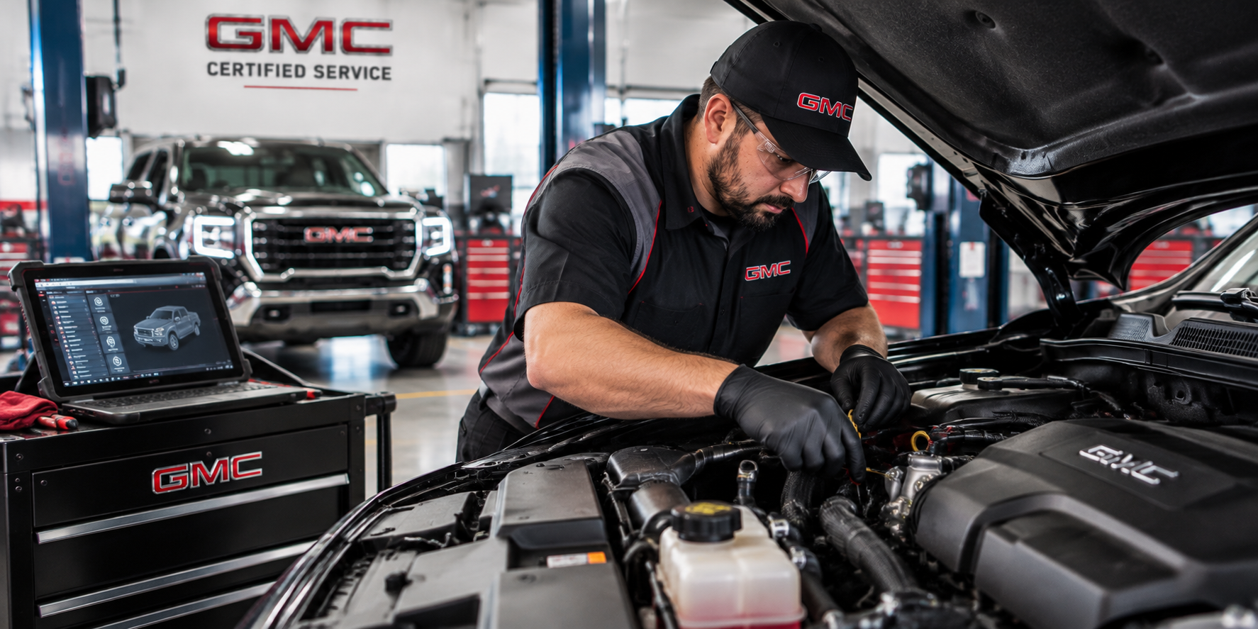 GMC check engine service visual 3
