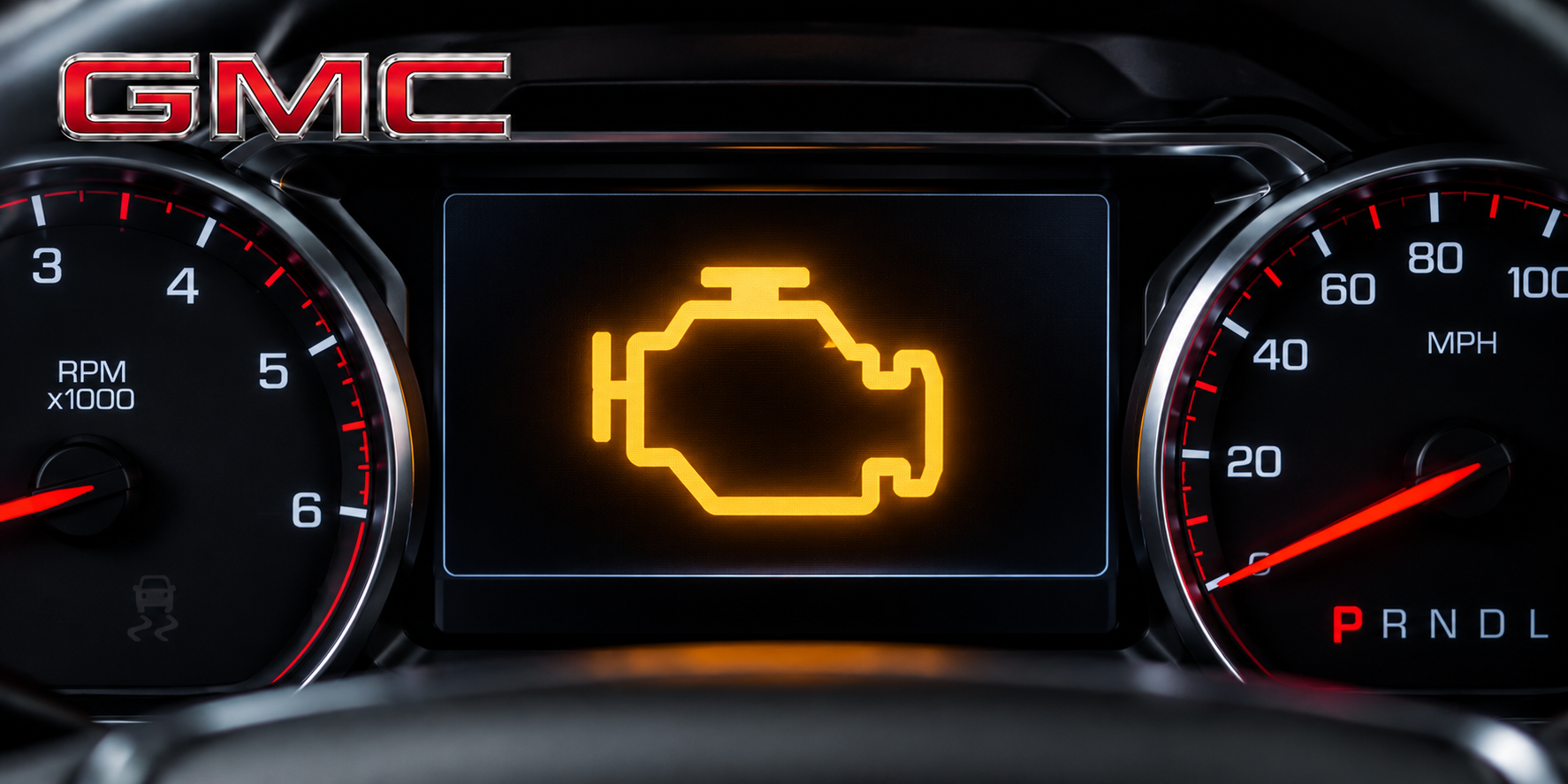 GMC check engine service visual 4