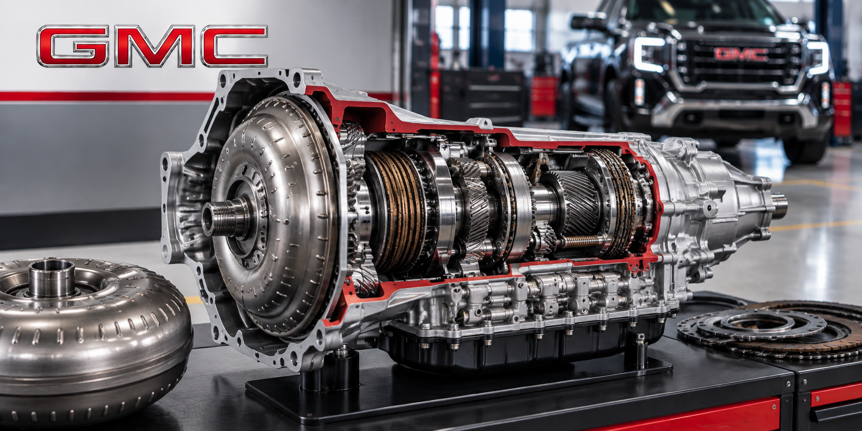 GMC transmission component service