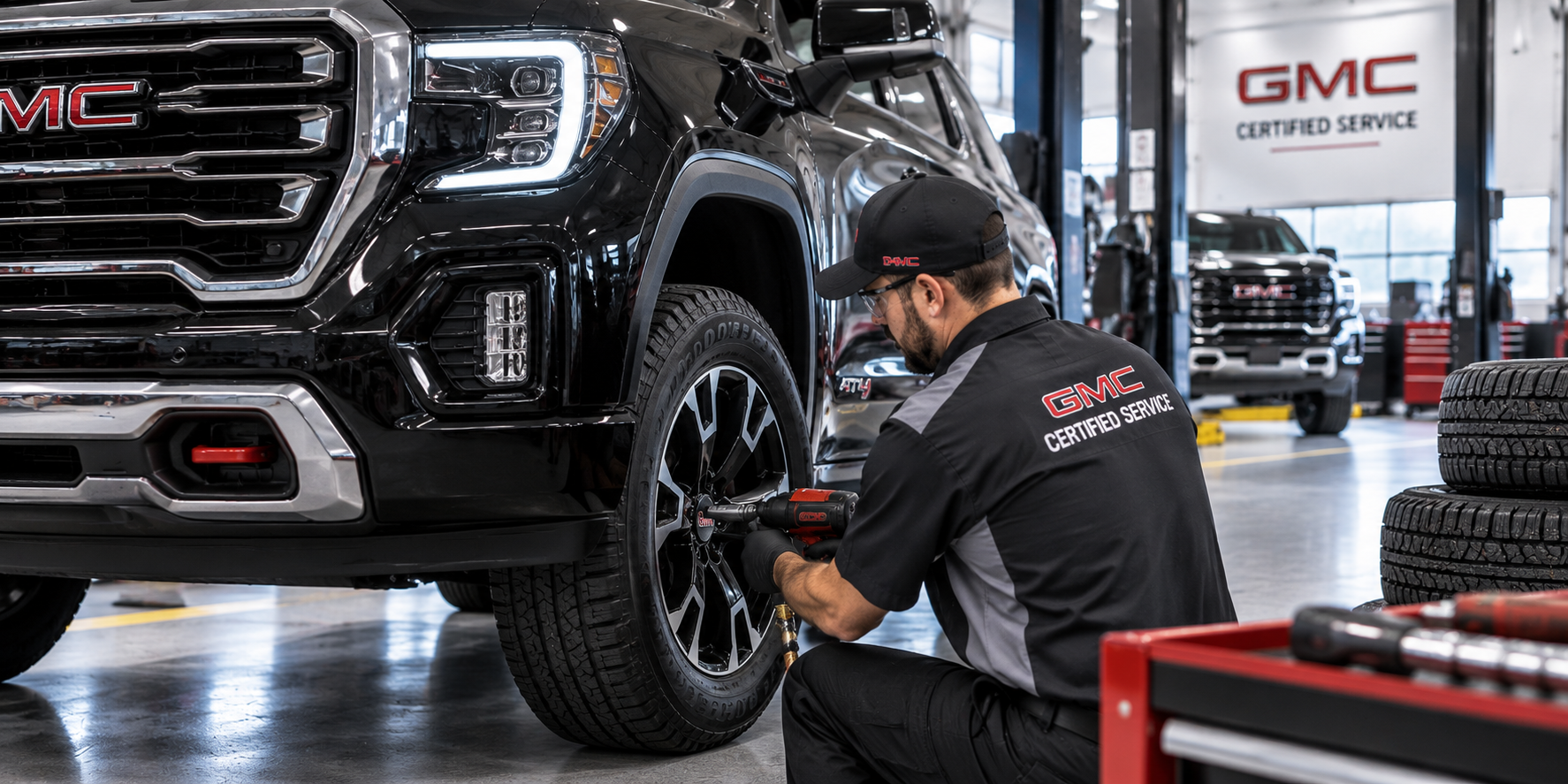 GMC tire service at Diamond GMC of Banning