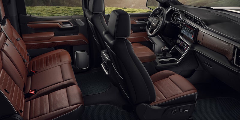 2026 GMC Sierra 1500 premium interior cabin design
