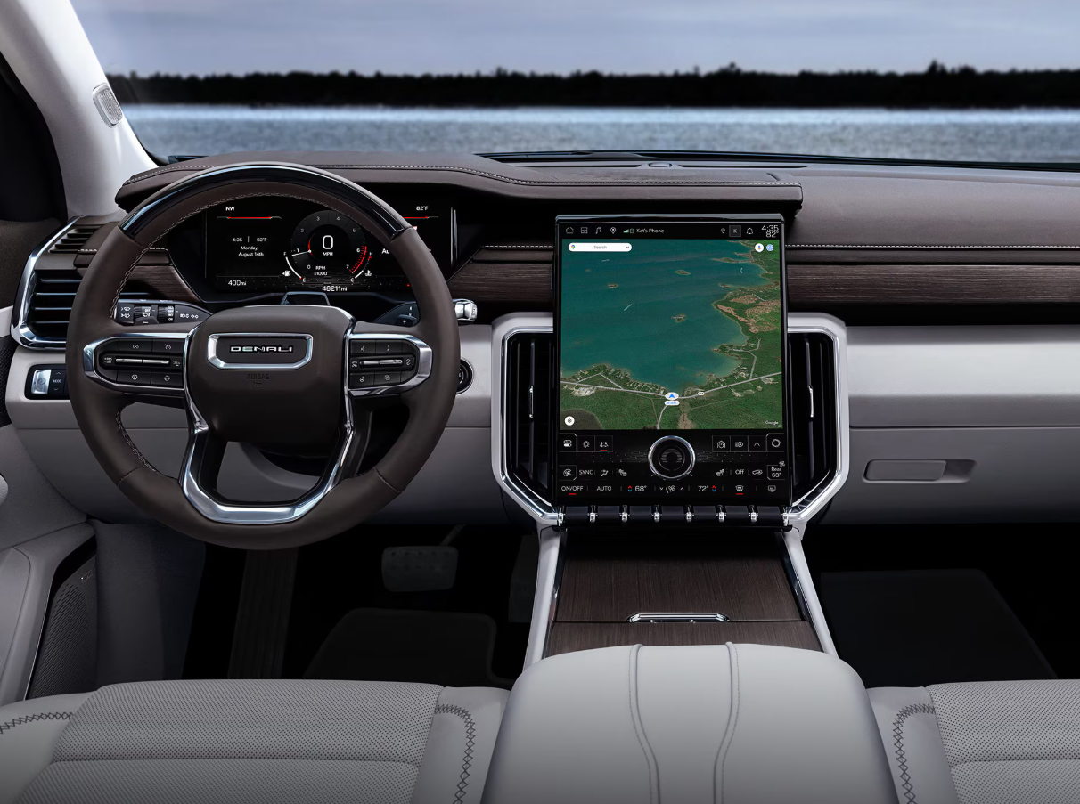2027 GMC Acadia Denali interior dashboard