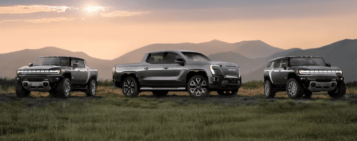 2025 GMC Electric vehicles