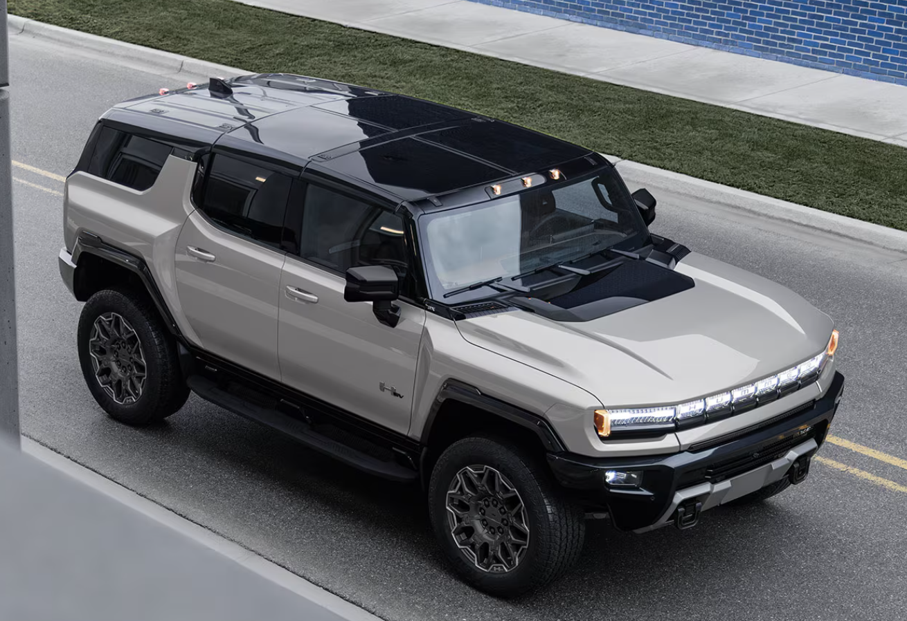 Gray 2026 GMC Hummer EV SUV
