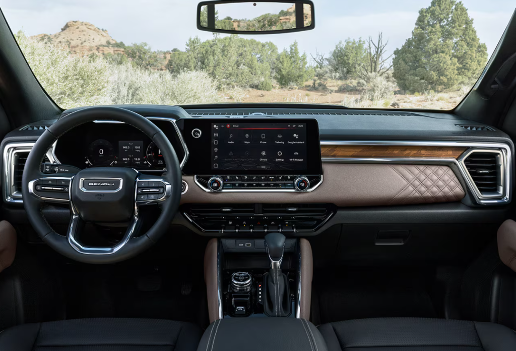 2026 GMC Canyon Denali interior